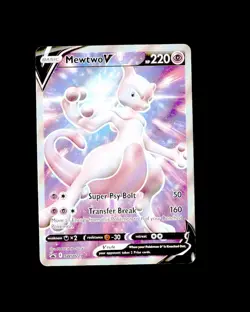 NM SWSH: Sword & Shield Promo Cards Holo Mewtwo V - SWSH229 4 - Image 1
