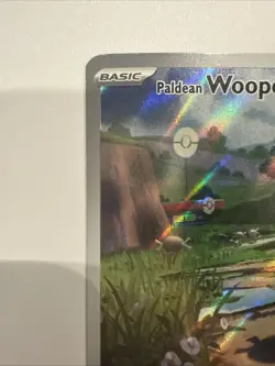 Paldean Wooper 102/094 PFL Illustration Rare Phantasmal Flames Pokemon Card NM - Image 2