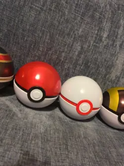 Pokemon TCG PokeBall Tin Set of 5 EMPTY Tins (No Cards) - Image 3
