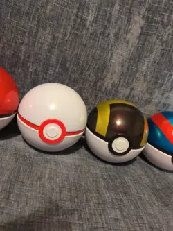 Pokemon TCG PokeBall Tin Set of 5 EMPTY Tins (No Cards) - Image 4