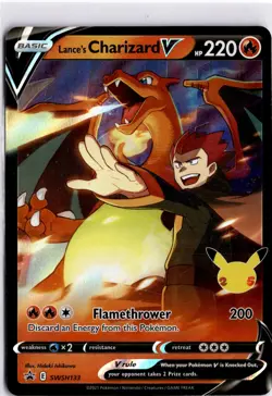 Lance's Charizard V Promo SWSH: Sword & Shield Promo Cards SWSH133 NM - Image 1