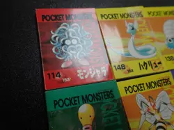 Pokemon 90's Tomy Batt Memo Battle Game Note Card x6 Dragonair etc #6193 - Image 3