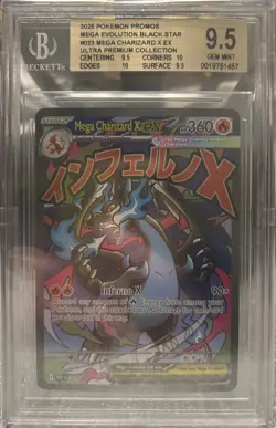 Pokemon TCG Charizard Promo Card #023 UPC BGS 9.5 - Image 1
