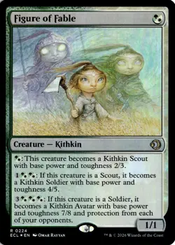 Figure of Fable FOIL 224 ECL Lorwyn Eclipsed NM - Image 1