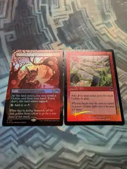 Rainbow Foil Auntie's Hovel NM SLD & Foil Brightstone Ritual EX/LP- Onslaught - Image 2