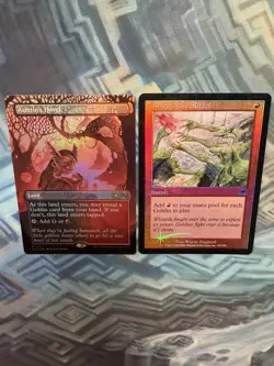 Rainbow Foil Auntie's Hovel NM SLD & Foil Brightstone Ritual EX/LP- Onslaught - Image 3