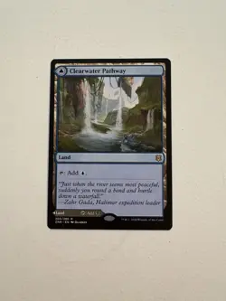Clearwater Pathway/Murkwater Pathway (Zendikar Rising) -Near Mint (NM)-Magic-MTG - Image 1