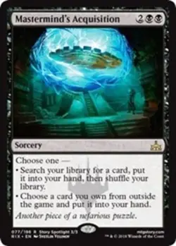 MTG Mastermind's Acquisition Rivals of Ixalan Regular NM - Image 1