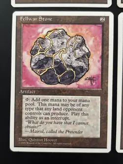 4x Fellwar Stone MTG Core Set 4th Edition Magic The Gathering LP - Image 4