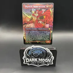 MTG🔥 Gilgamesh, Master-at-Arms ( FOIL Borderless ) Final Fantasy NEAR MINT🔥 - Image 1