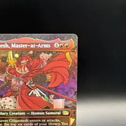 MTG🔥 Gilgamesh, Master-at-Arms ( FOIL Borderless ) Final Fantasy NEAR MINT🔥 - Image 4