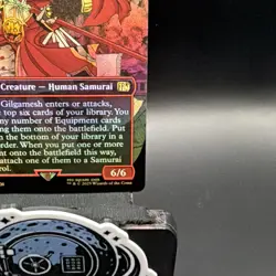 MTG🔥 Gilgamesh, Master-at-Arms ( FOIL Borderless ) Final Fantasy NEAR MINT🔥 - Image 5