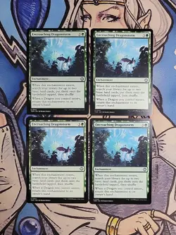 4x Encroaching Dragonstorm - NM/M TDM MTG Magic - Image 1