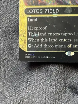 LOTUS FIELD #113 Borderless Galaxy Foil - Edge of Eternities - MTG Magic - Image 4