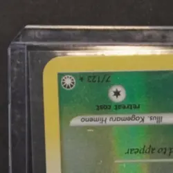 2007 POKEMON DIAMOND & PEARL MYSTERIOUS TREASURES #7/123 CELEBI REVERSE HOLO - Image 3