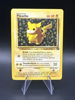Pokemon TCG Pikachu Wizards Black Star Promos Regular Rare - Image 1