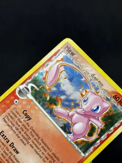 Mew Delta Species 3/17 Pop Series 5 Holo MP/HP Pokemon TCG Regular Back - Image 3