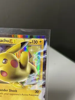Pokemon TCG Pikachu EX XY174 Black Star Promo - Image 3