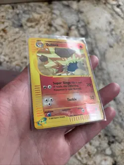 Pokemon TCG Quilava Reverse Holo Card 91/165 Expedition Base Set - HP - Image 3