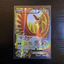Ho-Oh EX 121 XY BREAKpoint Full Art Card Pokemon TCG - Image 1