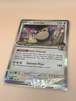 Hop’s Snorlax 184/SV-P – Scarlet & Violet Promo Stamped Holo - NM - 2025 Pokemon - Image 5