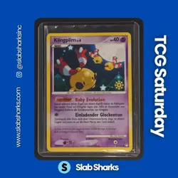 2007 POKEMON GERMAN D&P MYST. TREASURES HOLIDAY CALENDAR PROMO #42/123 CHINGLING - Image 1