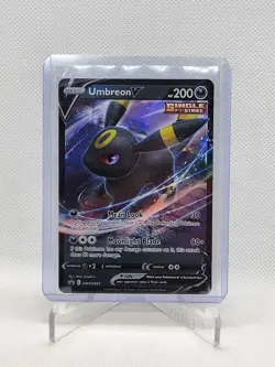 Pokemon Umbreon V SWSH203 SWSH: Sword & Shield Black Star Promo! Full Art Holo! - Image 2