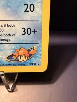 Pokemon Gym Heroes Holo Rare Unlimited Edition Misty’s Seadra 9/132 NM-LP - Image 4