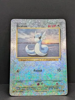 Dratini 72/110 Legendary Collection Reverse Holo Pokemon TCG Nintendo MP+ - Image 3