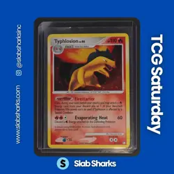 2007 POKEMON DIAMOND & PEARL MYSTERIOUS TREASURES #16/123 TYPHLOSION HOLO - Image 1