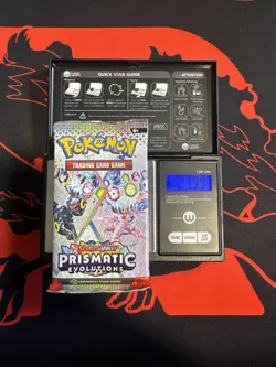 21.99g Heavy - Pokemon TCG S&V - Prismatic Evolution Booster Pack! Semi GOD U - Image 1