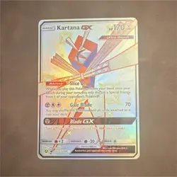 Pokemon TCG Kartana GX SV73/SV94 Hidden Fates Shiny Vault Full Art Holo - Image 1