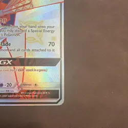 Pokemon TCG Kartana GX SV73/SV94 Hidden Fates Shiny Vault Full Art Holo - Image 2