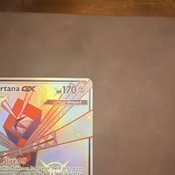 Pokemon TCG Kartana GX SV73/SV94 Hidden Fates Shiny Vault Full Art Holo - Image 5