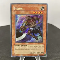 Yugioh Mezuki PP02-DE016 Secret Rare Exzellent Foilbleed - Image 1