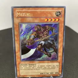 Yugioh Mezuki PP02-DE016 Secret Rare Exzellent Foilbleed - Image 3