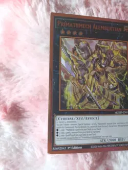 Yu-Gi-Oh! Primathmech Alembertian MGED-EN030 Maximum Gold El Dorado 1st Edition - Image 2