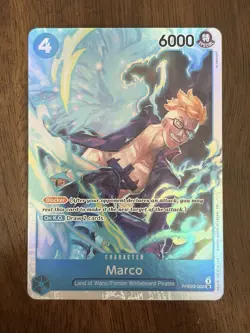 One Piece Premium Booster the Best Vol. 2 Marco PRB02-008 SR Foil - Image 1