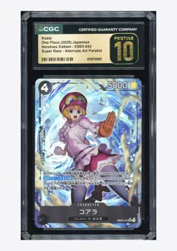 One Piece CGC 10 PRISTINE Koala SR Alternate Art 2025 EB03-042 EB03 Japanese - Image 1