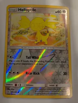Helioptile - 179/236 - Cosmic Eclipse Pokemon Reverse Holo Foil Nice! - Image 1