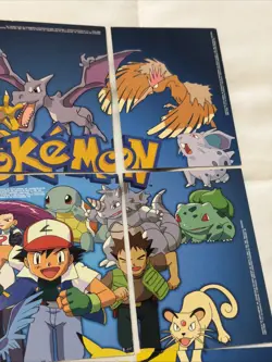 1999 Pokemon Cards TV Animation Series 1 Complete 9 card Puzzle Set - Image 3