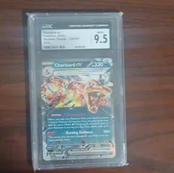 Pokemon Charizard ex 161 Sv Scarlet & Violet Promo Holo CGC 9.5 Card - Image 1