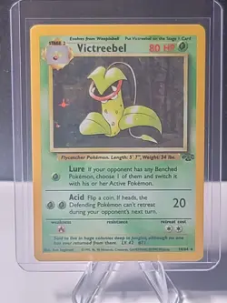 POKEMON Card TCG 14/64 Victreebel HOLO RARE Jungle, NM LP Collectable. - Image 1