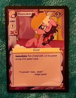 My Little Pony CCG Napcakes Foil Promo Card #14 - Image 1