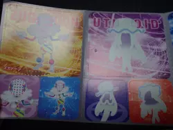 Pokemon Card Coris Promo Non Holo Sticker x3 Psyduck etc #5990 - Image 2