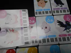 Pokemon Music Musical Note Card x12 Togepi Jigglypuff Clefairy etc #3741 - Image 2