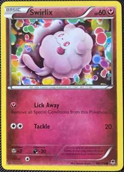 Swirlix 68/119 XY - Phantom Forces Regular - Pokemon Card - Image 1