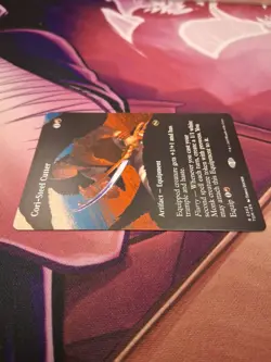 TCG MTG: Cori-Steel Cutter #:343 (Borderless) Tarkir: Dragonstorm Regular - Image 3