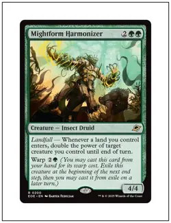 1x Mightform Harmonizer, Magic the Gathering, MTG NM - Image 1