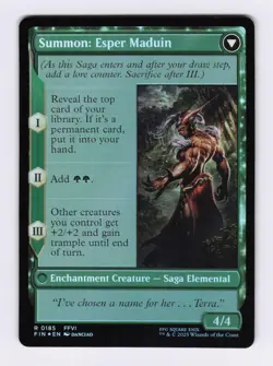 Esper Origins (Foil) 0185 (R) MTG FINAL FANTASY (FIN) - Image 2